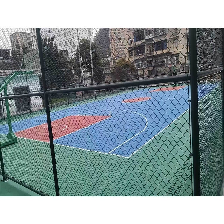 六枝检察院小区硅pu实景图
