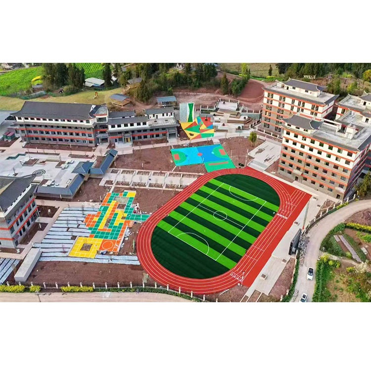 四川南充运动场完工工程案例
