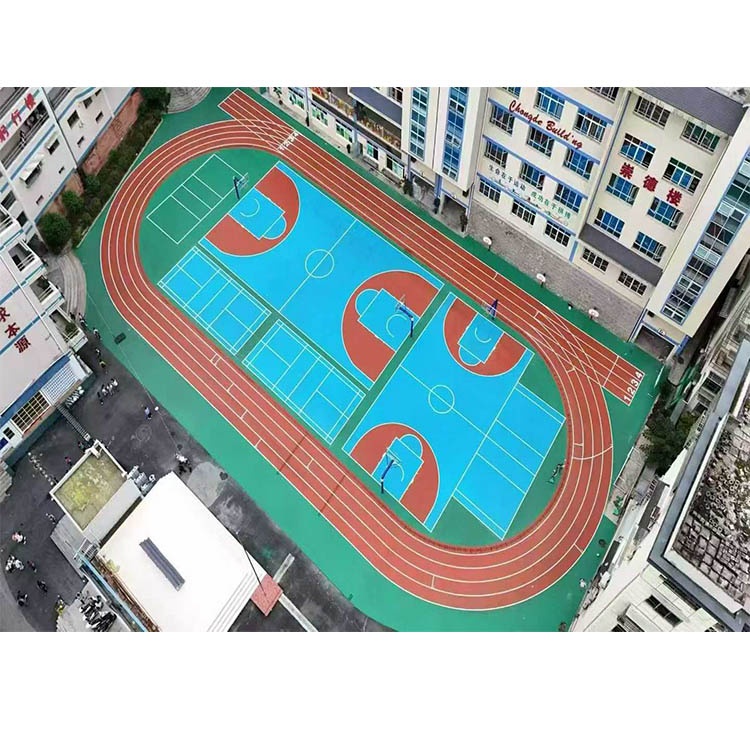宜宾古宋三校复合硅PU完工工程案例