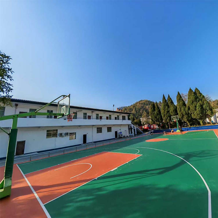 德兴铜矿六个篮球场向改造项目实景图