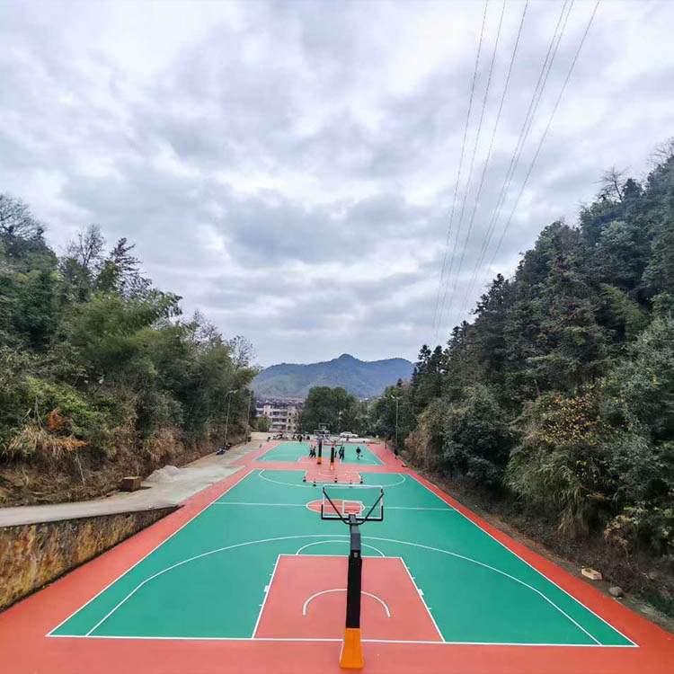 德兴铜矿六个篮球场向改造项目实景图