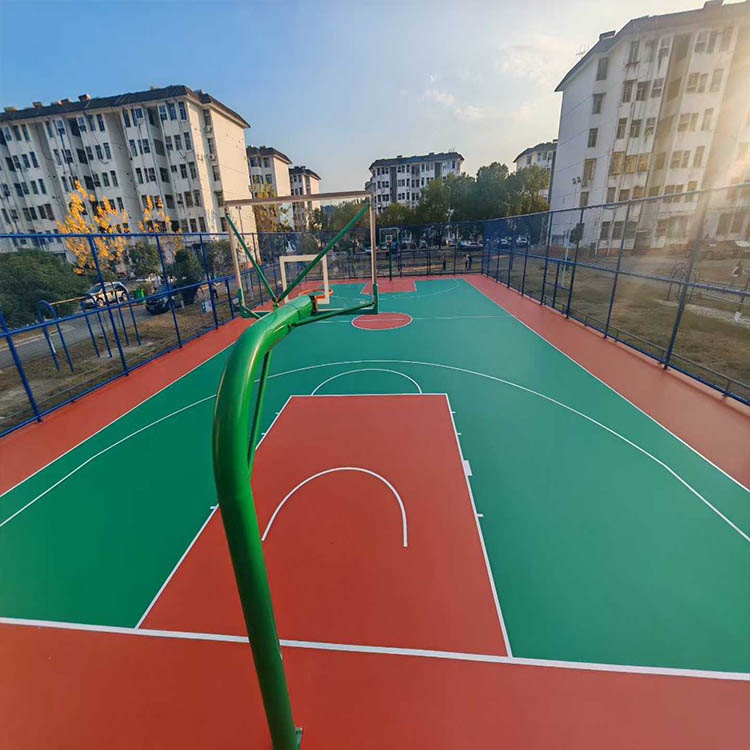 德兴铜矿六个篮球场向改造项目实景图