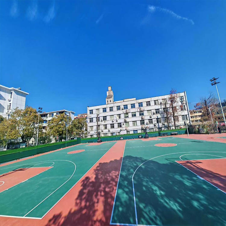 德兴铜矿六个篮球场向改造项目实景图