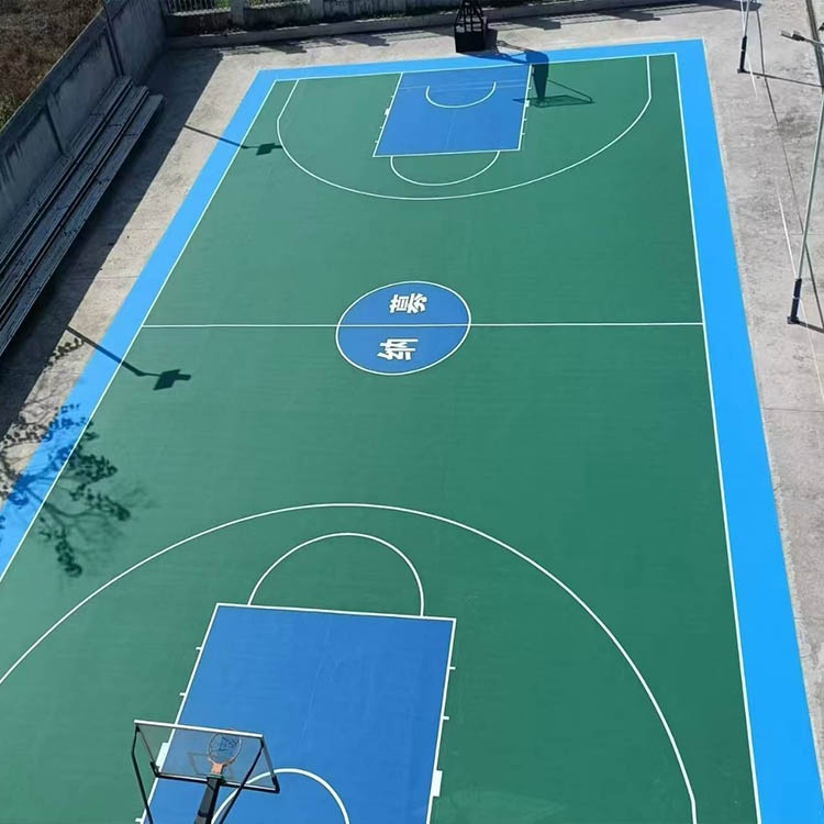 丙烯酸球场实景图