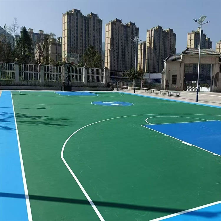 丙烯酸球场实景图