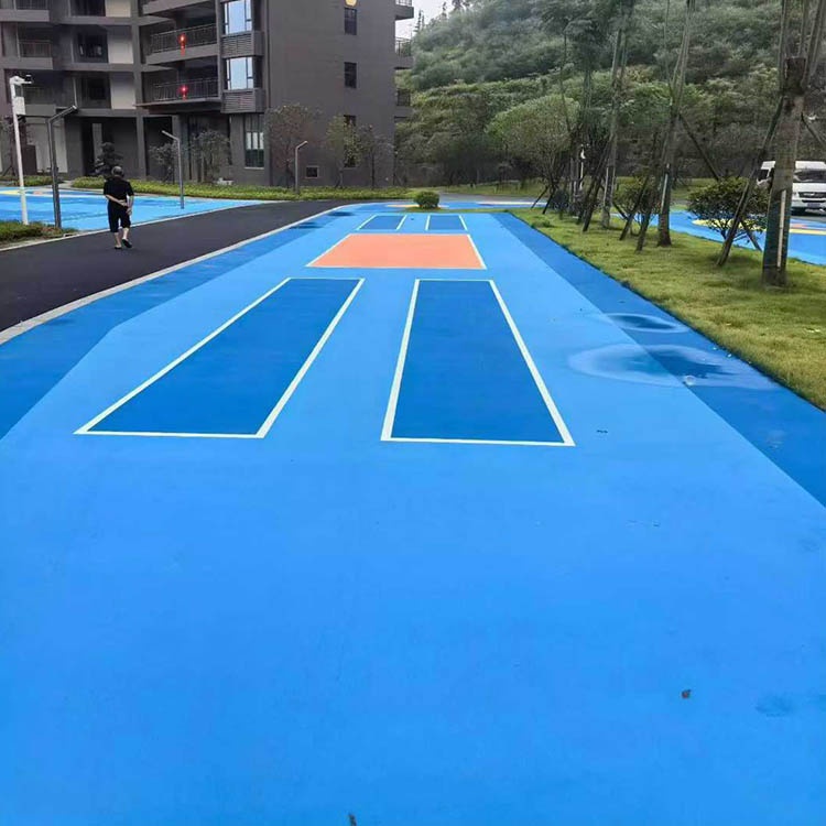 湖南郴州某小区丙烯酸完工实景图