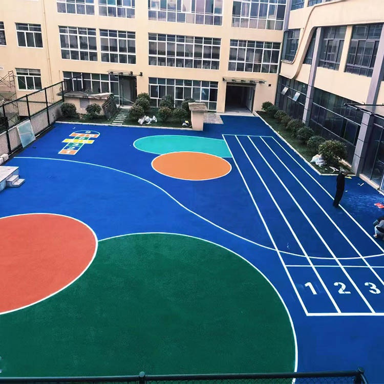 贵定妇幼保健院3公分EPDM完工工程案例