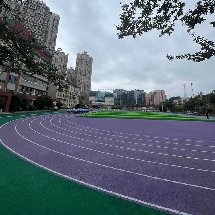 贵阳市三十三中跑道球场工程案例