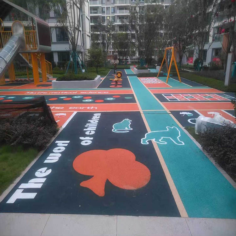 重庆凤栖学府二期epdm实景图