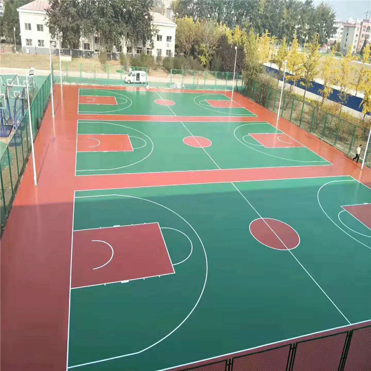 复合型塑胶跑道——鸿运黔诚产品实景